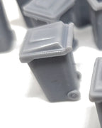 O Gauge 120 Litre Wheelie Bins X 10 Model Railway Accessories & Scenery
