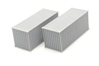 OO Gauge 2 20ft Shipping Containers Model Railway Accessories & Scenery