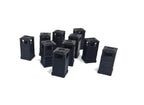 N Gauge Square Litter Bins Various Colours Model Railway Accessories & Scenery