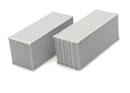 OO Gauge 2 20ft Shipping Containers Model Railway Accessories & Scenery