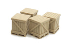 O Gauge Palletised Wooden Crates Model Railway Accessories & Scenery