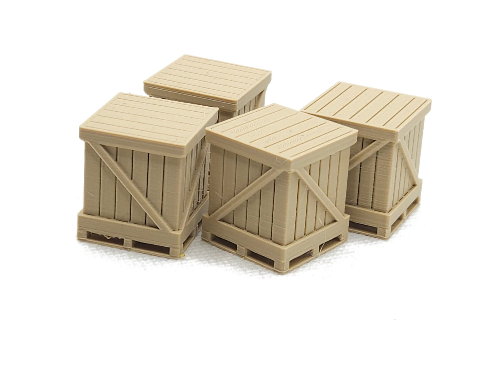 O Gauge Palletised Wooden Crates Model Railway Accessories & Scenery