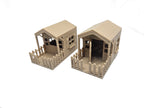 O Gauge Children's Wooden Playhouses Model Railway Accessories & Scenery