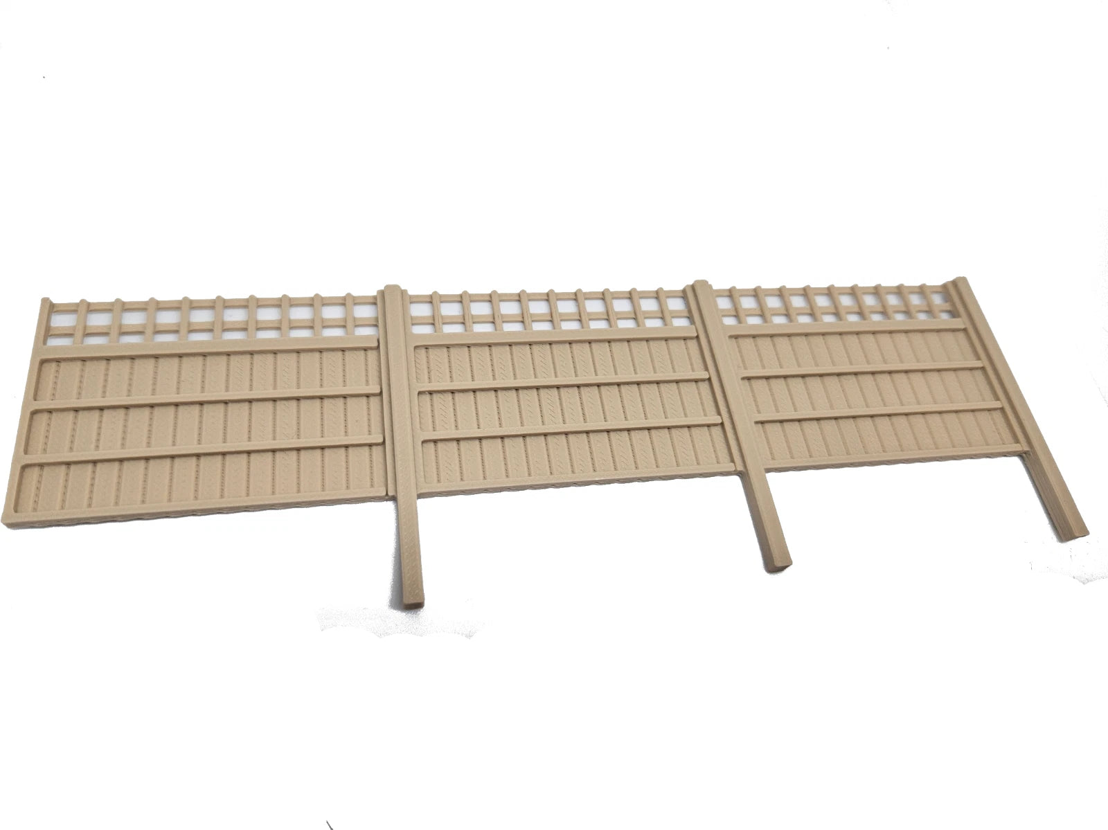 OO Gauge 10 Wooden Trellis Fence Panels Model Railway Accessories & Scenery