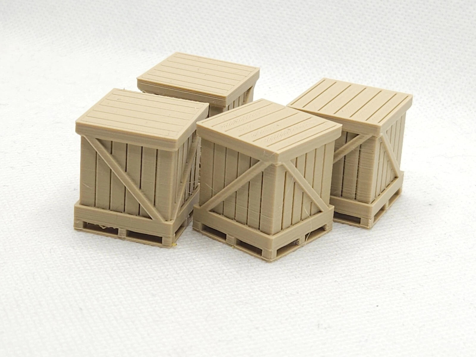 O Gauge Palletised Wooden Crates Model Railway Accessories & Scenery